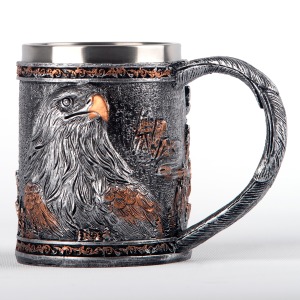 Kartal İşlemeli Kupa